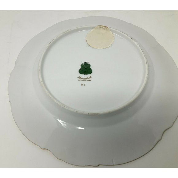 BOYS EATING GRAPES Bavaria Waldershof Germany Handarbeit 22K Gold - Picture 6 of 7